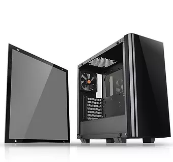 Thermaltake View 21 Tempered Glass - Black