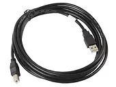 LANBERG Kabel USB 2.0 AM-BM 3M czarny