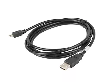 LANBERG Kabel USB 2.0 mini AM-BM5P 1.8M czarny (CANON)