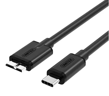 Unitek Kabel USB TYP-C DO microUSB3.0; 1m; Y-C475BK