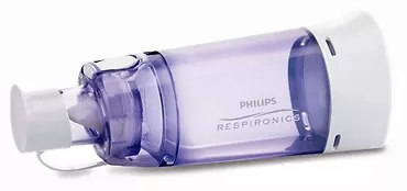 Komora inhalacyjna Philips Respironics OptiChamber Diamond z ustnikiem + Maska mała (S)