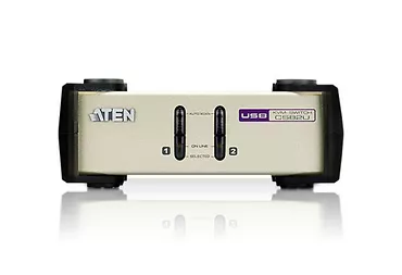 Biurkowy moduł KVM 2-portowy PS2 USB VGA CS82U