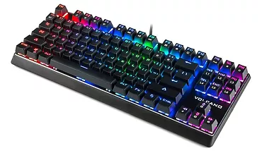 Modecom Zestaw Volcano Lanparty Brown RGB Mysz Podkładka