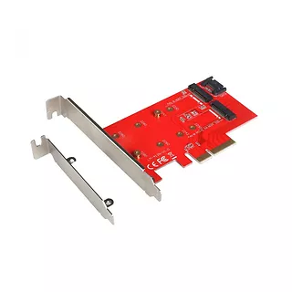 i-tec Adapter PCI-E SATA 2x M.2 Card PCI-E/SATA