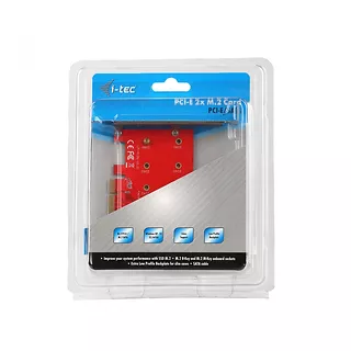 i-tec Adapter PCI-E SATA 2x M.2 Card PCI-E/SATA