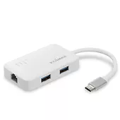 Edimax Technology EU-4308 Eth Adp 1xGbE USB-C 3xUSB 3.0 Hub