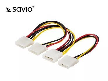 Elmak SAVIO AK-16 Kabel zasilający/ adapter Molex 4pin M