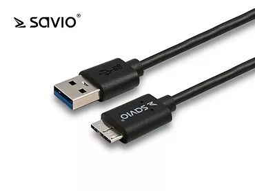 Elmak SAVIO CL-102 Kabel USB 3.0 - USB Micro 3.0 Typ B, 1m, blister