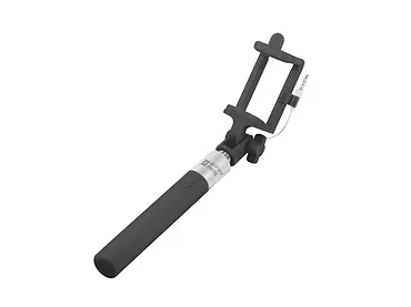 NATEC Selfie stick Monopod przewodowy czarny SF-20W