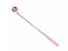 NATEC Selfie stick Monopod przewodowy różowy SF-20W