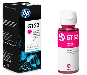 Oryginalny tusz do drukarki HP GT52 (M0H55AE) Purpurowy (Magenta)