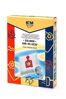 Adler Worki do odkurzacza 4 szt. + 1 filtr  KM 49.4220