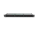 LANBERG Patch Panel 48 Port 1U Kat.6 czarny