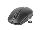 NATEC Mysz bezprzewodowa Merlin nano 2.4GHz 1600 DPI czarna