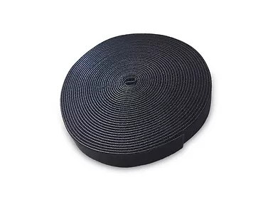 Elmak SAVORG-OC-01/B Organizer na kable, Taśma, Rzep, 10m x 20mm - czarny