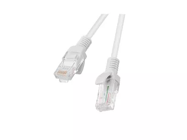 LANBERG Patchcord kat.6 5.0M UTP szary