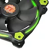 Thermaltake Wentylator Riing 12 LED Green (120mm, LNC, 1500 RPM) Retail/Box