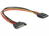 Gembird Kabel SATA zasilający (M) -> SATA (F) 15PIN 50cm