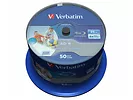 Płyta Verbatim BD-R 25GB X6 Printable 43812 Cake 50