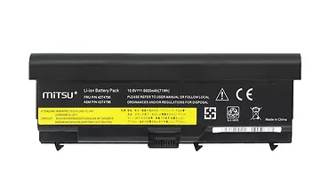 Quercetti Bateria do Lenovo E40, E50, SL410, SL510 6600 mAh (71 Wh) 10.8 - 11.1 Volt