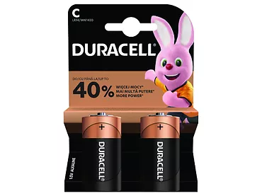 Bateria alkaliczna Duracell Basic LR14 C 2 szt.