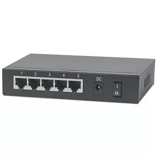 Intellinet Switch Gigabit 5x10/100/1000 RJ45 PoE+ 1XPD 4xPSE 68W