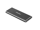 NATEC Kieszeń zewnętrzna HDD Sata Rhino M.2 USB 3.0 Aluminium czarna   slim