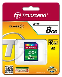 Transcend SDHC 8GB Class4