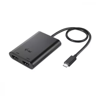 i-tec USB-C dual HDMI Video Adapter 2x HDMI PORT 4K Ultra HD    kompatybilny z Thunderbolt3