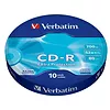 Verbatim CD-R 52x 700MB 10P SP Extra Protection Wrap 43725