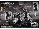 Joystick Thrustmaster T-Flight HOTAS 4 Official DO PC/PS4