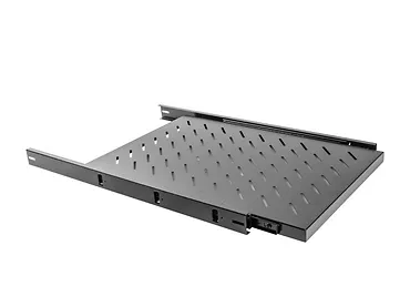 LANBERG Półka do szaf 19'' wysuwana 1000mm 1U 465x750mm czarna