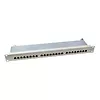 LogiLink Patchpanel CAT6 19' 24- porty, STP, szary