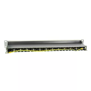 LogiLink Patchpanel CAT6 19' 24- porty, STP, szary