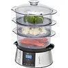 Clatronic Parowar inox wyświetlacz LCD            DG 3547