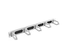 LANBERG Organizer kabli 19'' 1U Panel szczotkowany Typ B szary