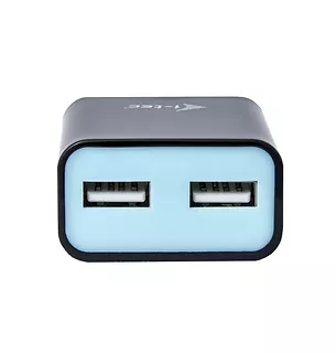 i-tec USB Power Charger 2 port 2.4A czarny 2x USB Port DC 5V/max 2.4A