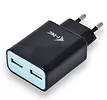 i-tec USB Power Charger 2 port 2.4A czarny 2x USB Port DC 5V/max 2.4A