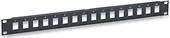 LANBERG Patch Panel 16 portów otwarty do modułów Keystone