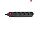 Maclean Listwa zasilająca 5g 1,4m MCE183 2300W czarna