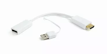 Gembird Adapter HDMI do Display Port biały