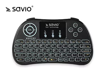 SAVIO KW-01 Klawiatura bezprzewodowa Android TV Box, Smart TV, PS3, XBOX360, PC