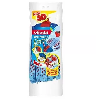 Vileda 3ACTION VELOUR wkład do mopa