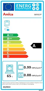 Amica 57CE3.315HTAQXX  Kuchnia ceramiczna