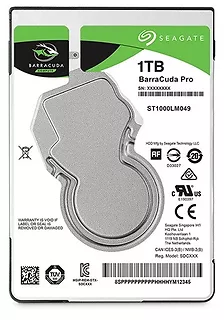 Seagate BarraCuda Pro 1TB 2,5'' 128MB ST1000LM049