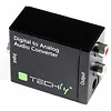 Dell Konwerter cyfrowy Toslink SPDIF, coaxial audio na analog stereo RCA L/R