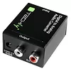 Dell Konwerter cyfrowy Toslink SPDIF, coaxial audio na analog stereo RCA L/R