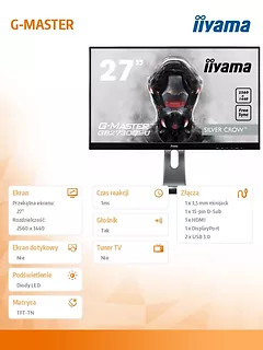 Monitor iiyama G-MASTER 27