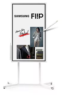 Interaktywny flipchart komplet Samsung FL!P WM55H + Stojak STN-WM55H
