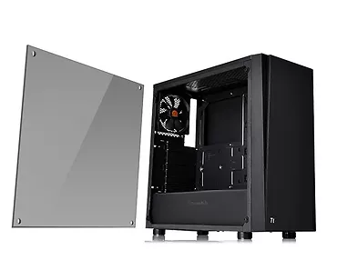 Thermaltake Versa J21 USB3.0 Tempered Glass - Black